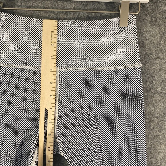 Zyia Active Leggings 4 Houndstooth Racer Light n Tight High Rise Crop Capri - Picture 9 of 12